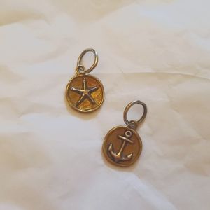 Waxing Poetic Charms. Set of 2